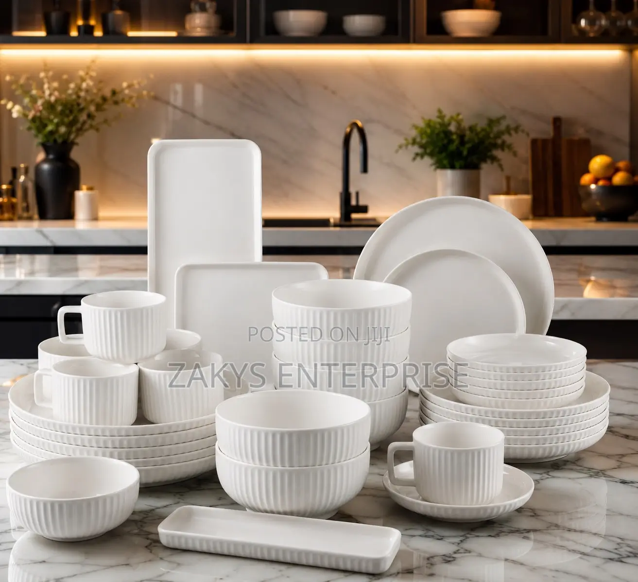 32pcs Luxury Ceramic Dinnerset
