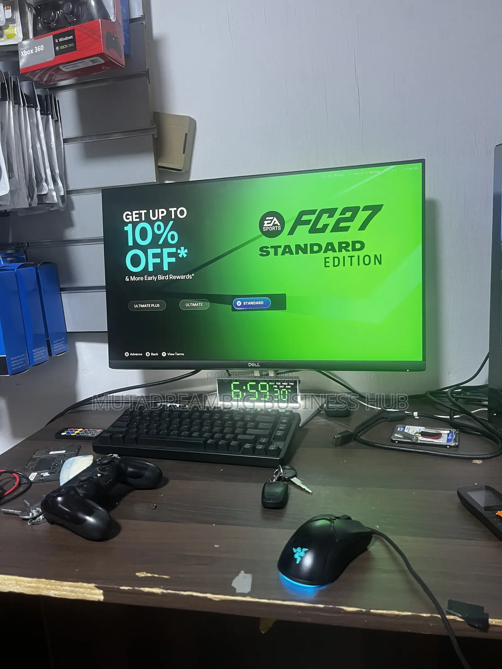 DELL 27” IPs Gaming Monitor 1080p