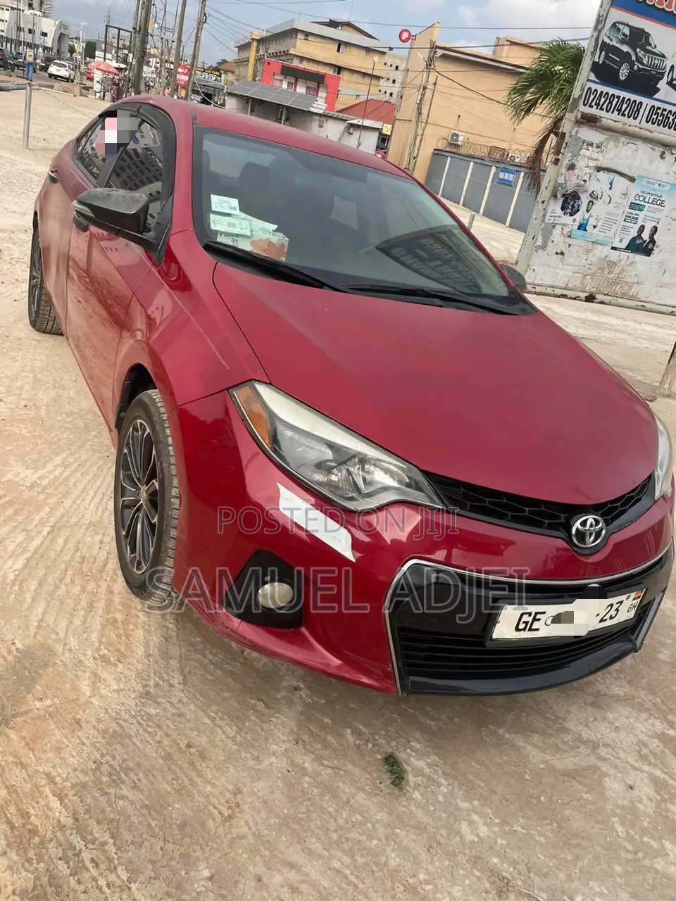 Toyota Corolla 2016 Red
