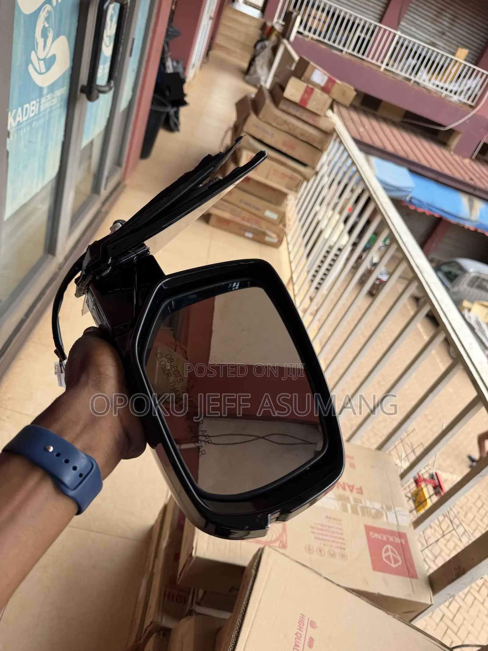 Honda Accord 2013 - 2016 Driving Mirror With Light