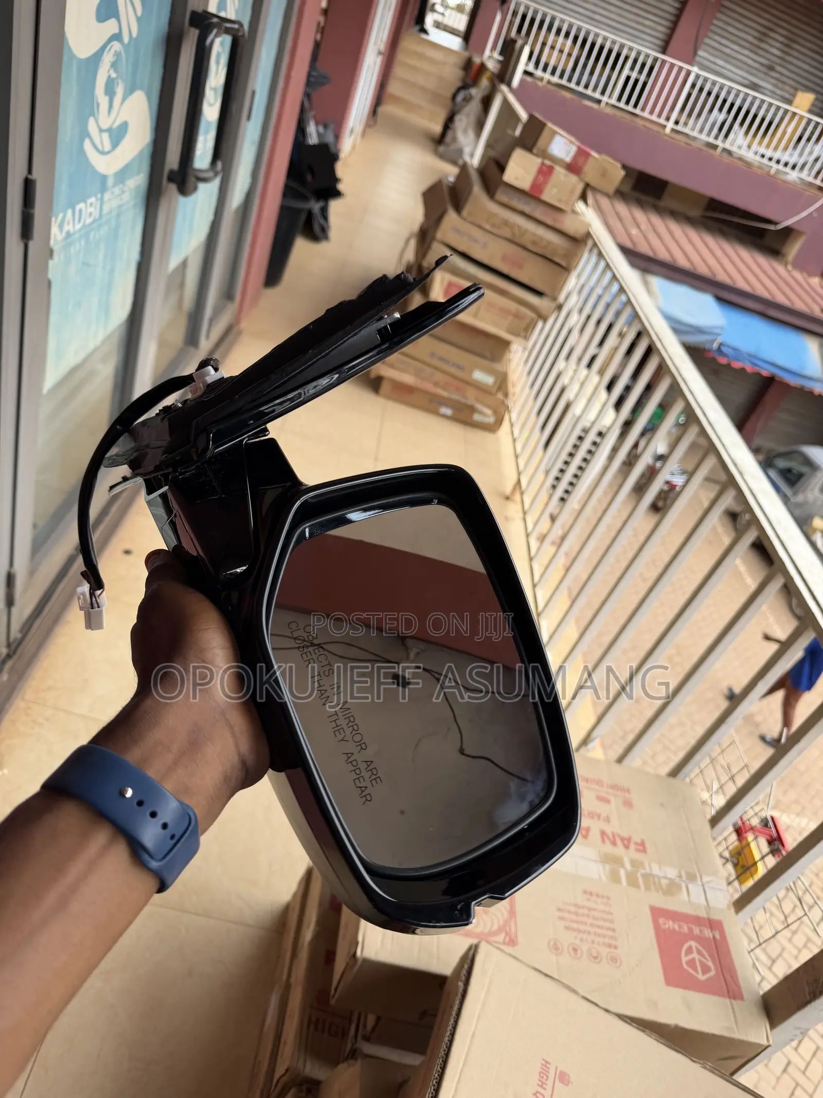 Honda Accord 2013 - 2016 Driving Mirror With Light