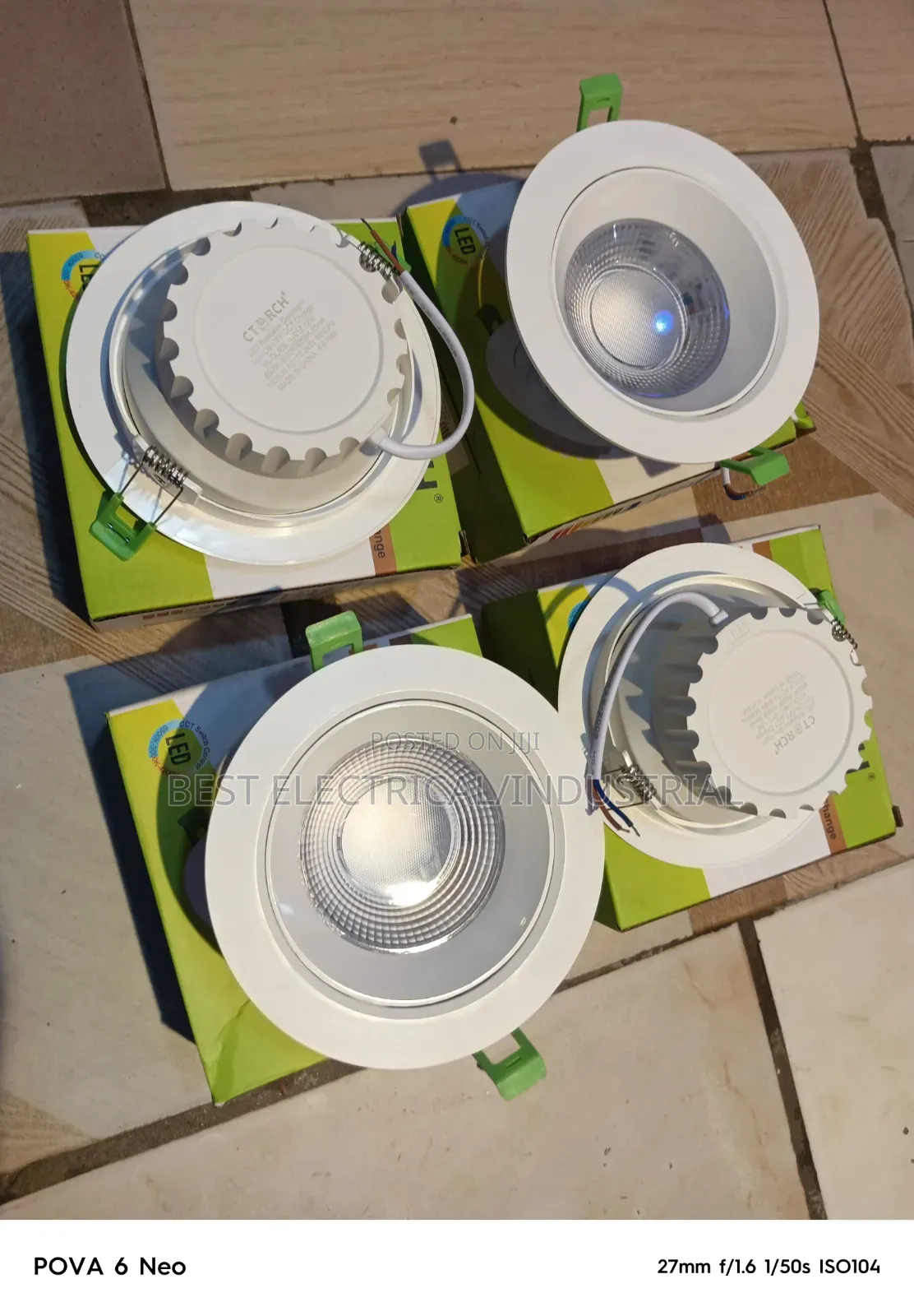 Ctorch Spots Light 12watt CCT Warm and White