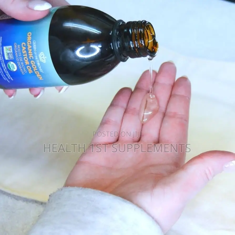 Queen of the Thrones, Organic Golden Castor Oil, Cold-Pressed, 250ml
