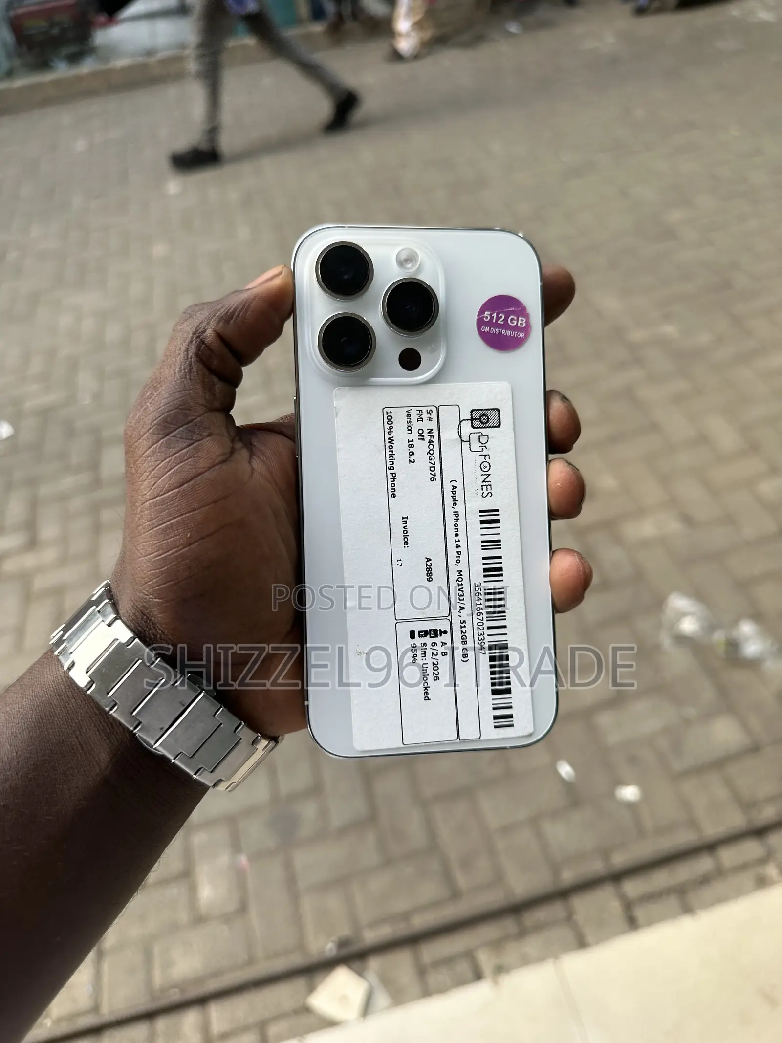 Apple iPhone 14 Pro 512 GB White