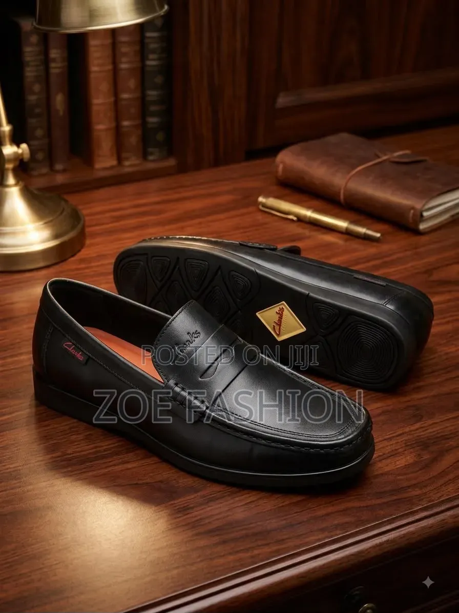 Men's Leather Loafers Shoe