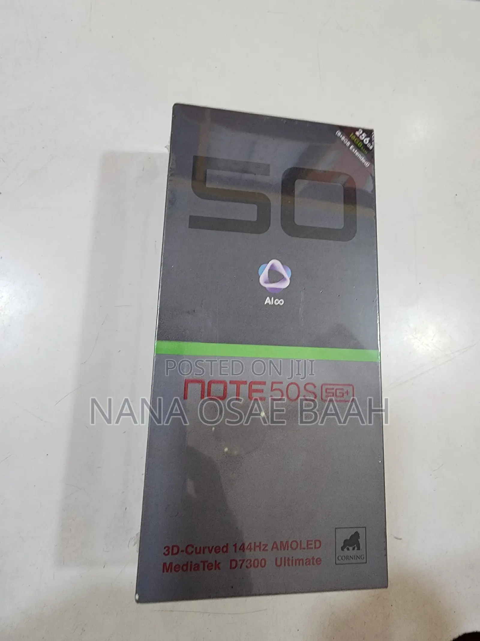 New Infinix Note 50s 256 GB Black