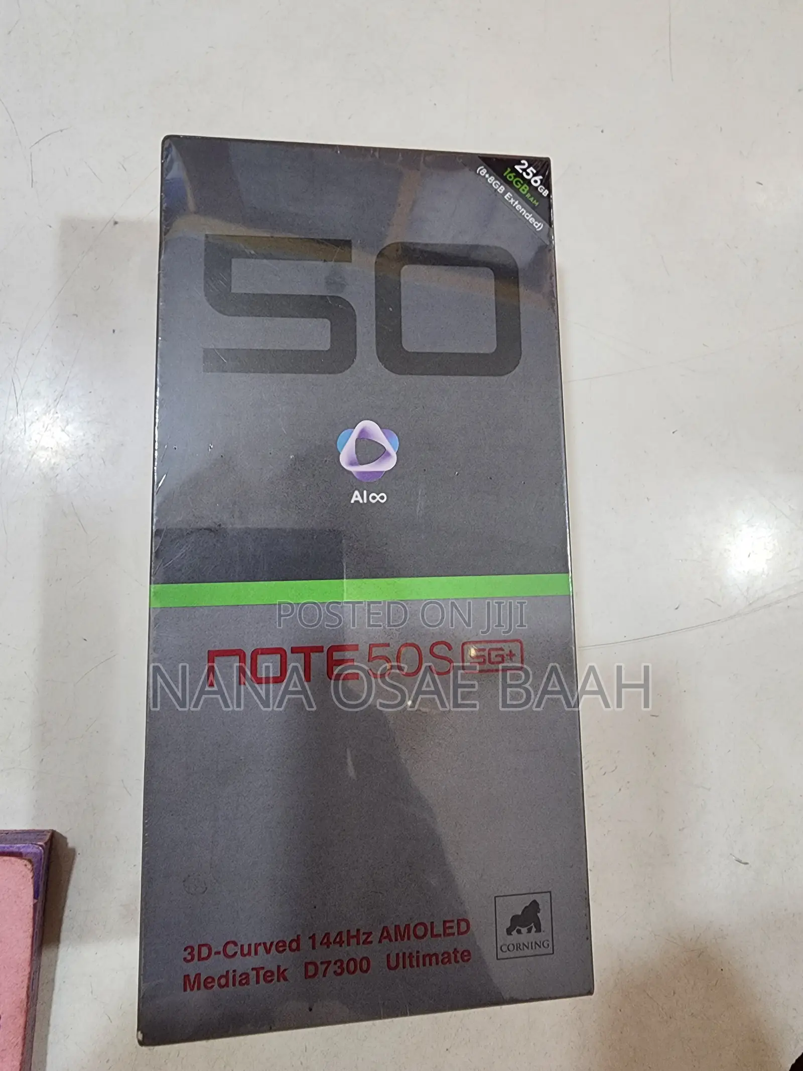 New Infinix Note 50s 256 GB Black