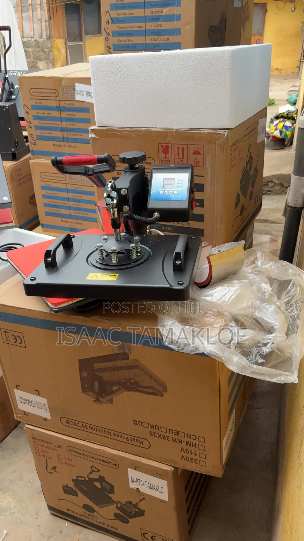 8 in 1 Heat Press Machine