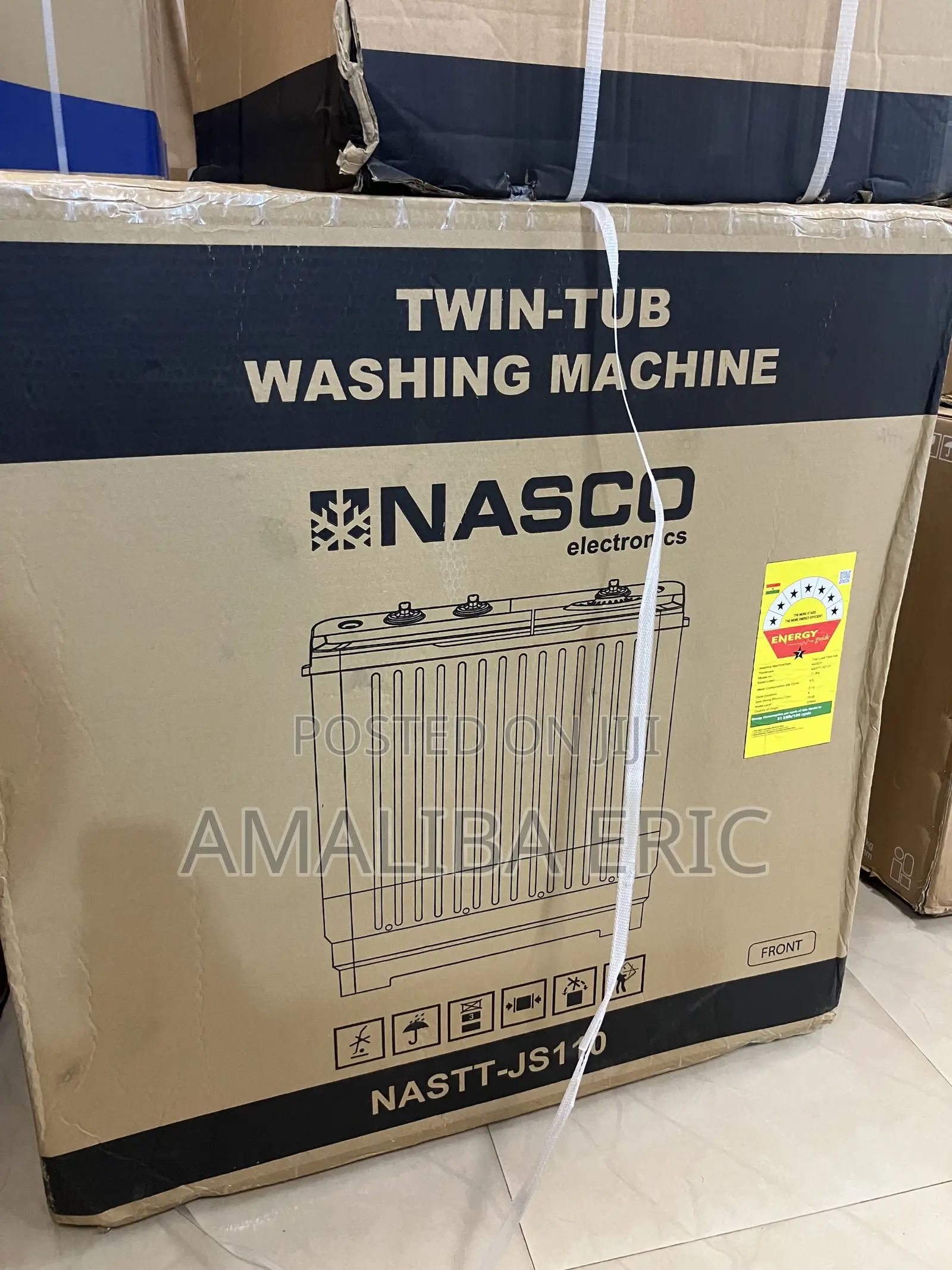 Nasco 11kg Twin-Tub Semi-Automatic Washing Machine