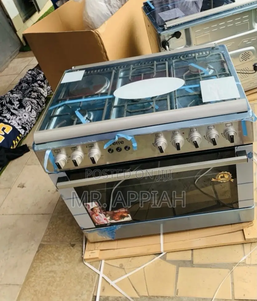 Choose Classic Ferre 60x90cm Glass Lid 4 Gas + 1 Electric Cooker