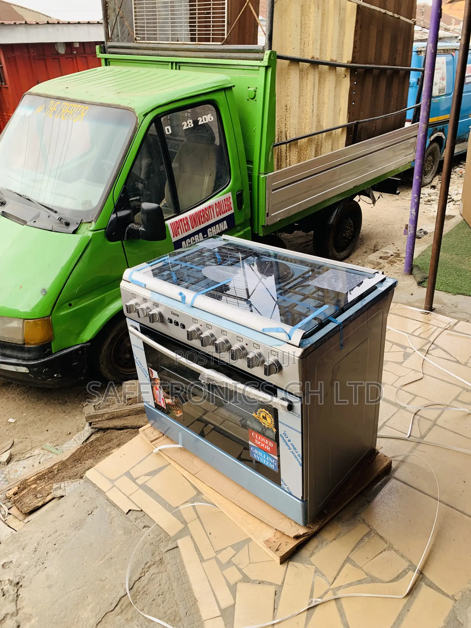 Trust Quality Ferre 90x60cm 4Gas+2Electric Burner Cooker With Oven