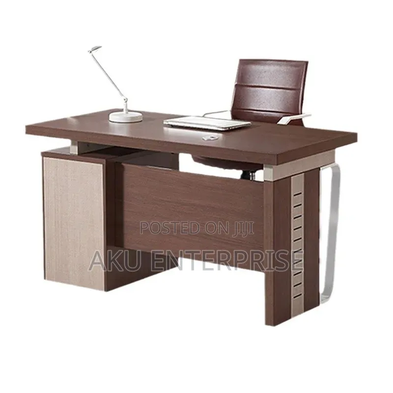 1.4m Modern Staff Computer Desk With Cabinet