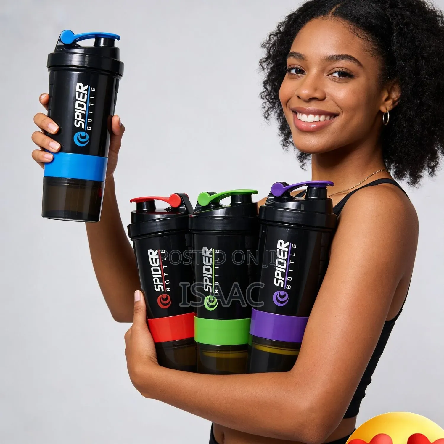 Spider Shaker Bottle