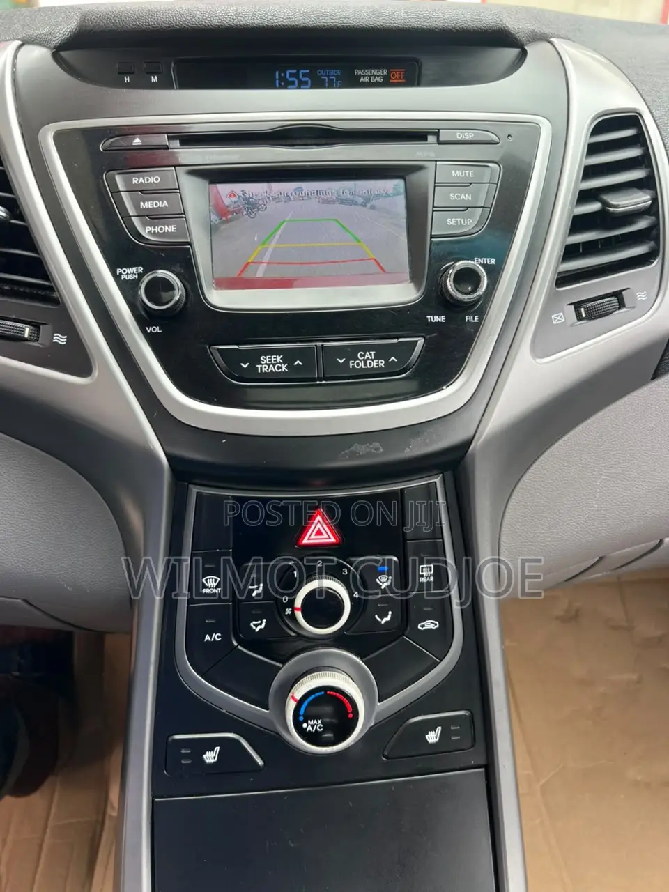 Hyundai Elantra 2015 Red