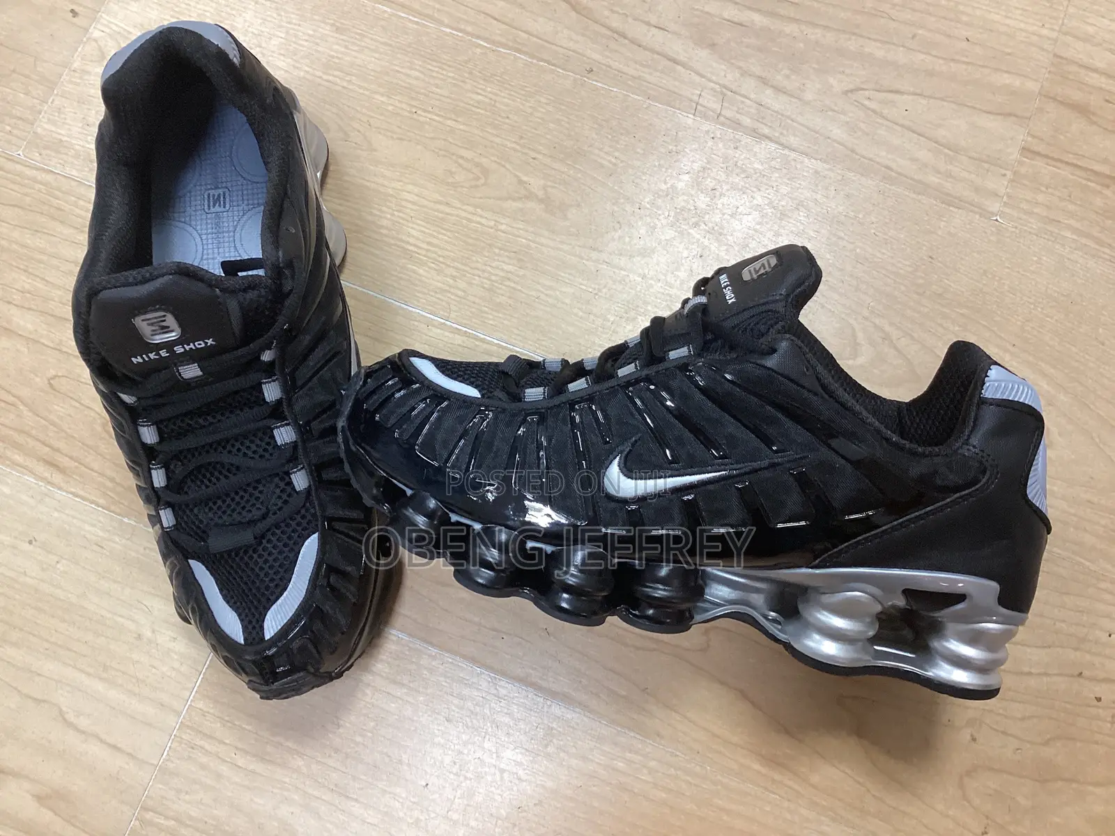 Original Nike Shox TL Black/Silver