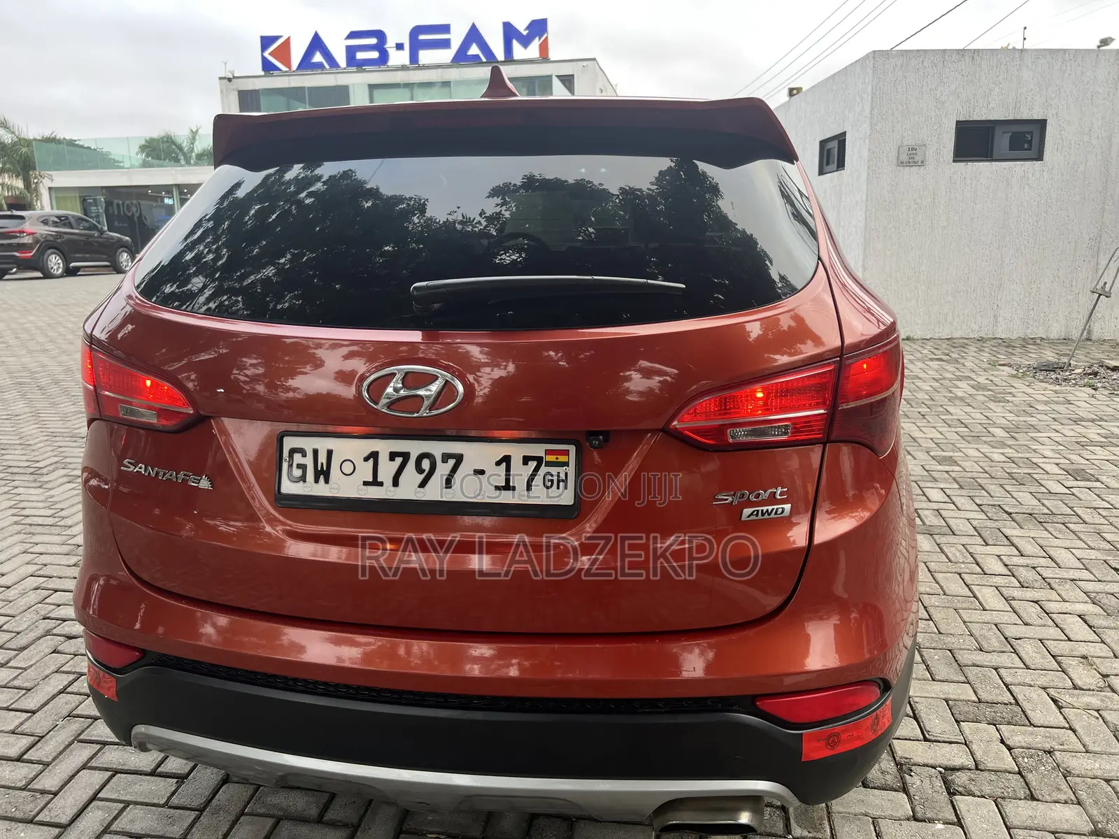 Hyundai Santa Fe 2015 Orange