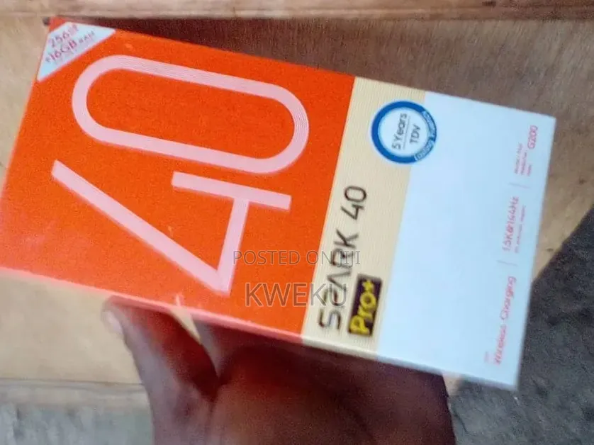 New Tecno Spark 40 Pro+ 256 GB Gold