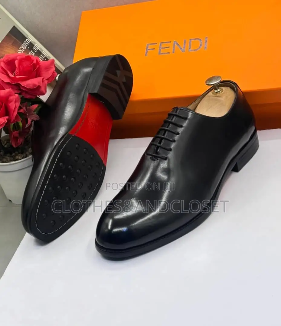 Sleek Black Leather Wholecut Oxford Dress Shoes