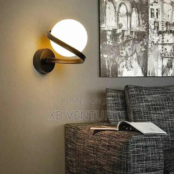 Led Glass Wall Lamp, Bedroom Bedside Wall Lamp, Corridor Lighting