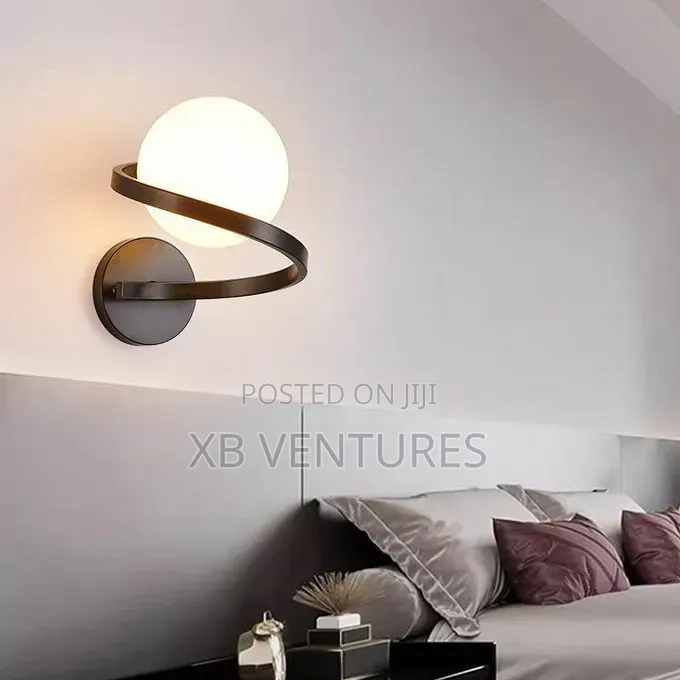 Led Glass Wall Lamp, Bedroom Bedside Wall Lamp, Corridor Lighting