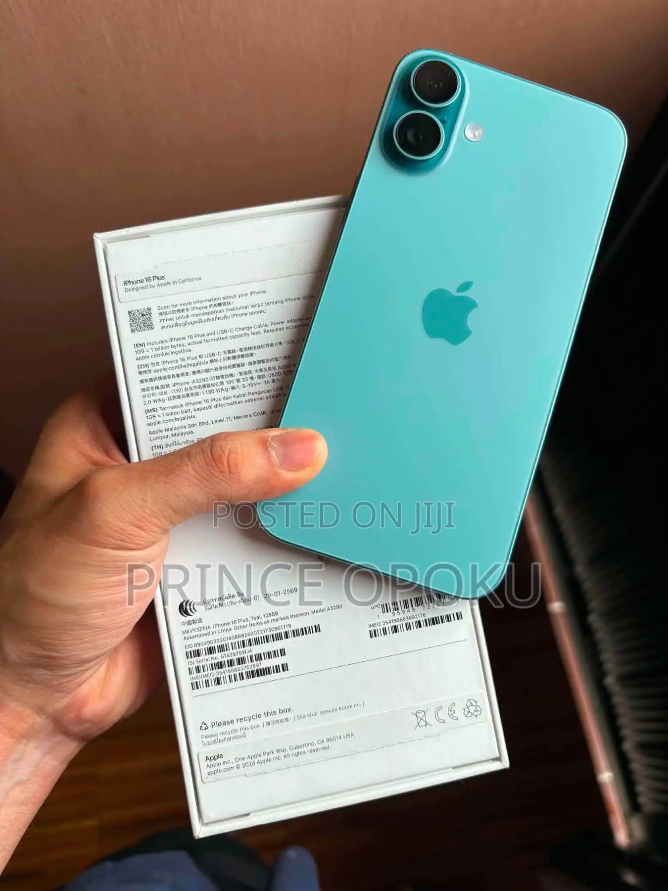 Apple iPhone 16 Plus 256 GB Green