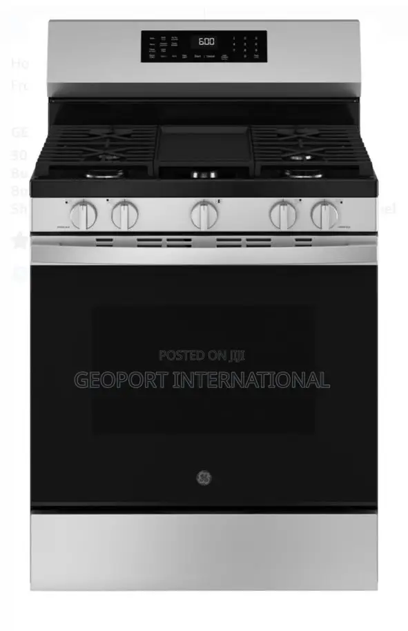 The GE 30-Inch Stainless Steel Gas Range (Model #GGF600AVSS)