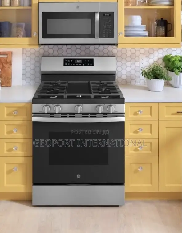 The GE 30-Inch Stainless Steel Gas Range (Model #GGF600AVSS)