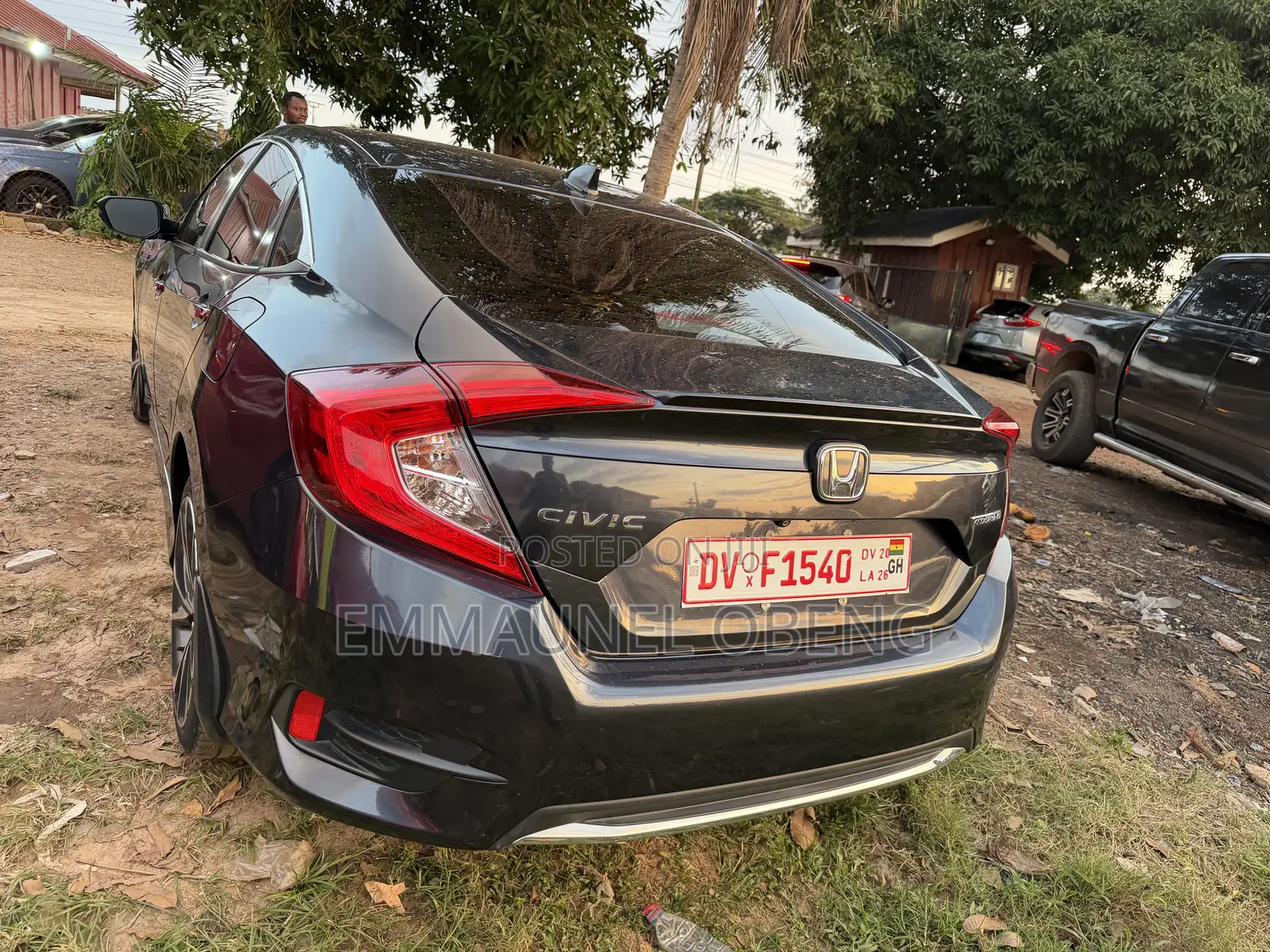 Honda Civic Touring Sedan 2020 Blue