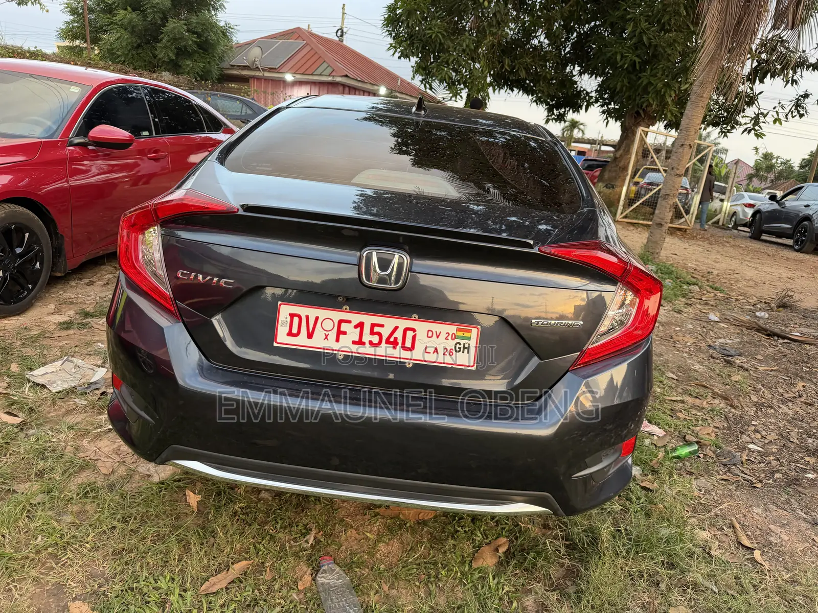 Honda Civic Touring Sedan 2020 Blue