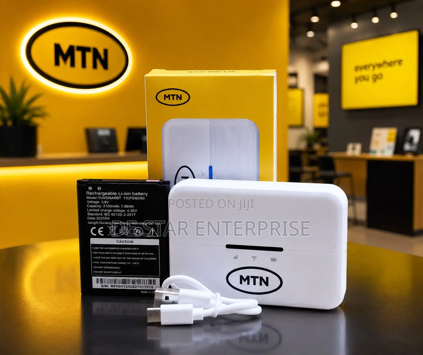 Sleek Design MTN Mifi