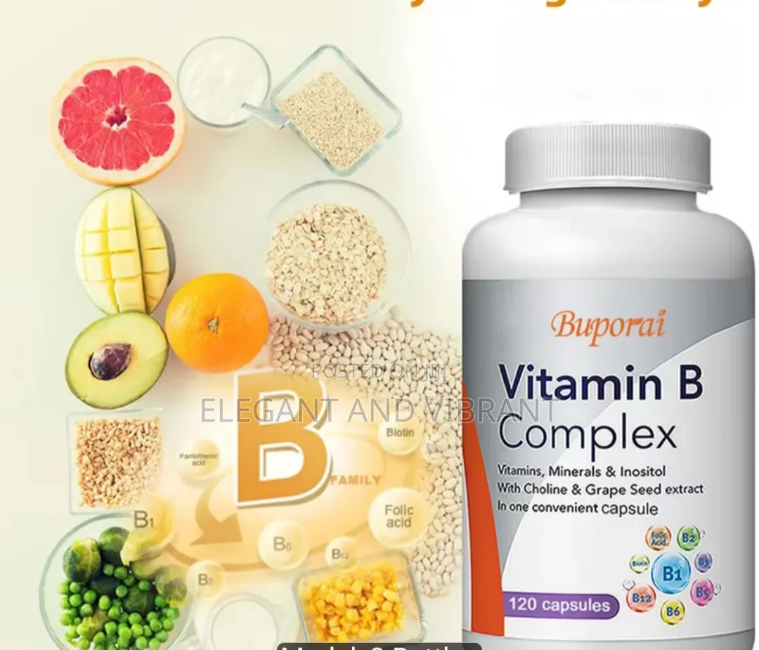 Vitamin B Complex With All the 8 B Complex, Plus Chlorine Inositol