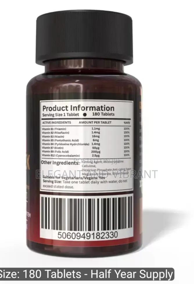 Vitamin B Complex From Red Lebel UK