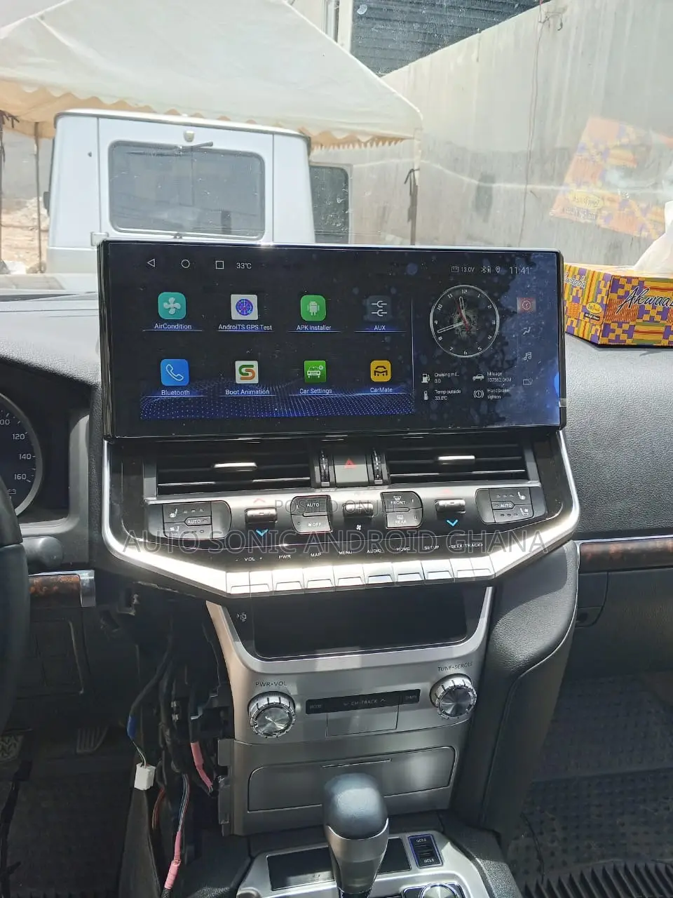 Toyota Land Cruiser 2016 Upgraded to 2023 Android Infotainment Screens