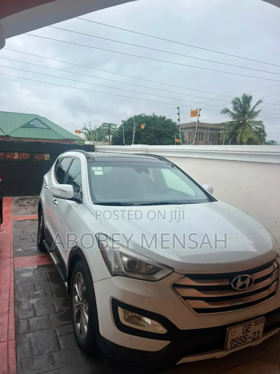 Hyundai Santa Fe 2018 White