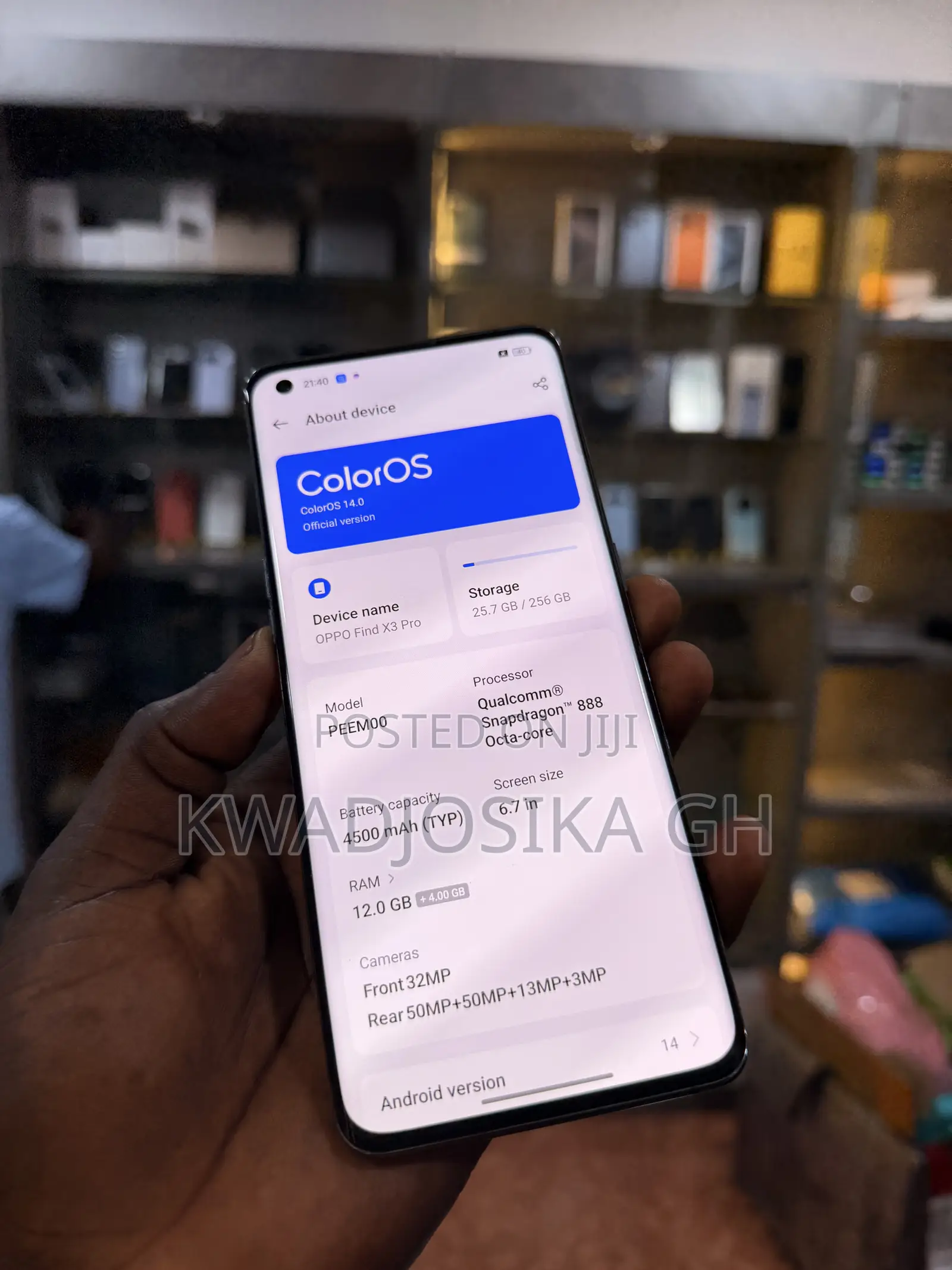 Oppo Find X3 Pro 256 GB
