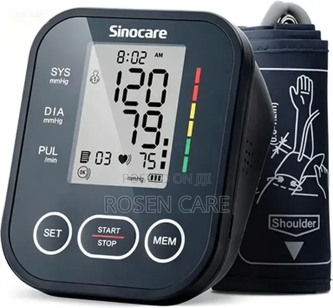 Sinocare Portable Blood Pressure Monitor Sphygmomanometer BP Machine