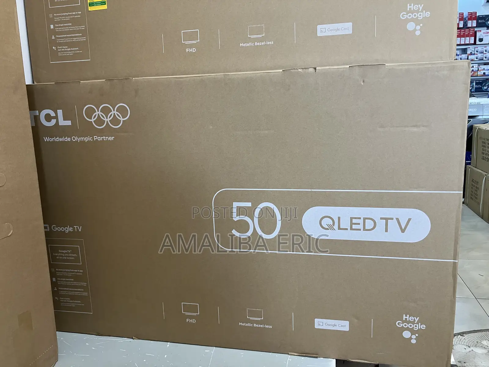 Enjoy the Newest TCL 50" Inch Qled Smart TV