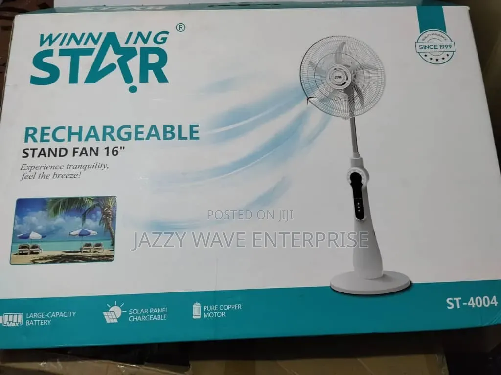 Quality Rechargeable Standing Fan