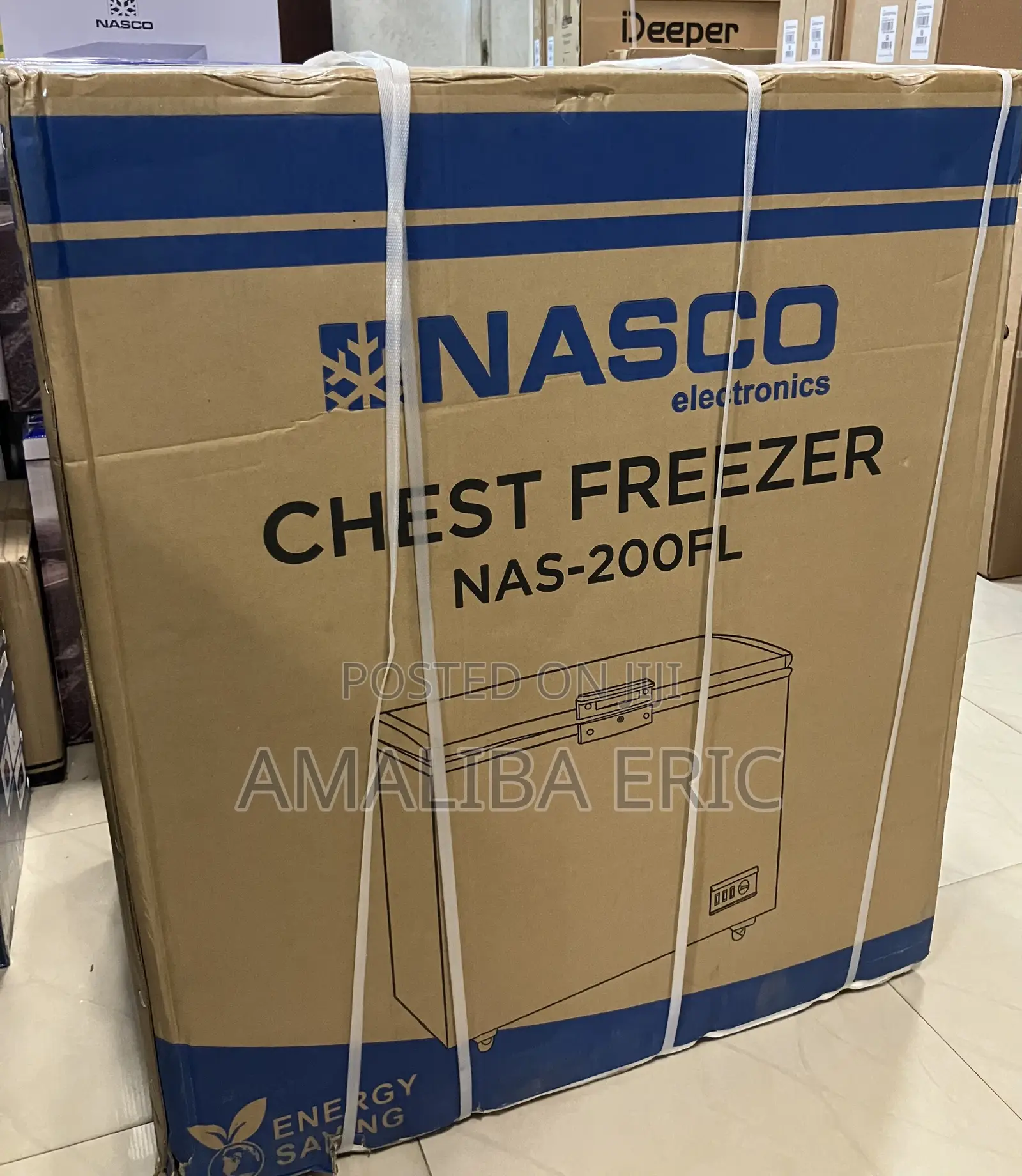 Sleek Nasco (Nas-200fl) 150litres Single Door Chest Freezer
