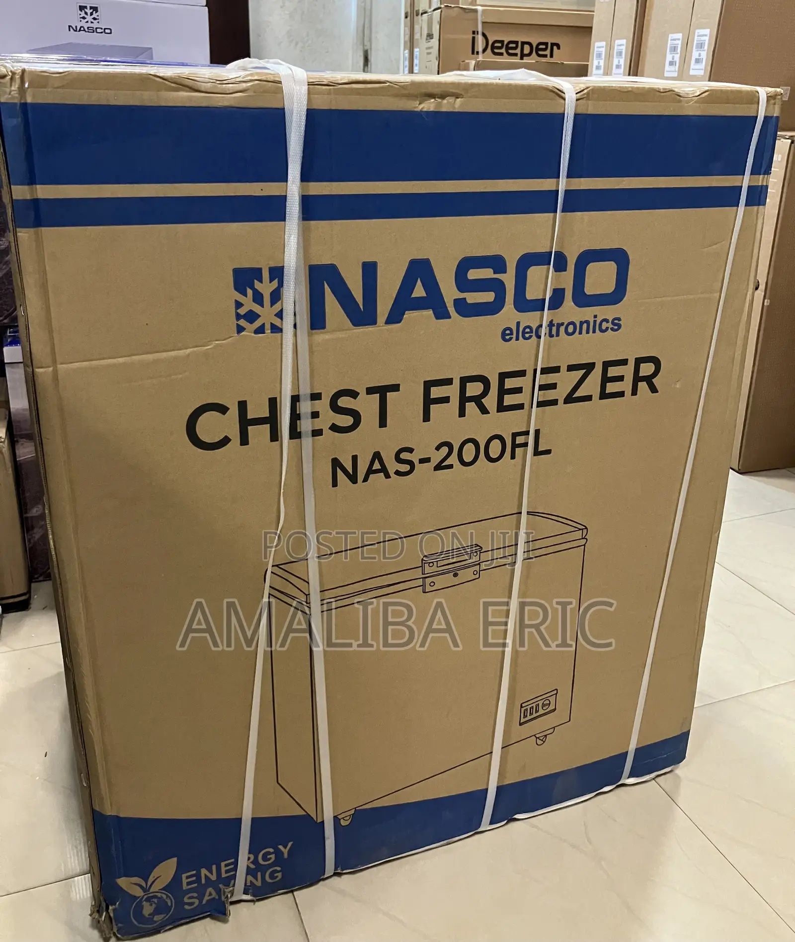 Sleek Nasco (Nas-200fl) 150litres Single Door Chest Freezer