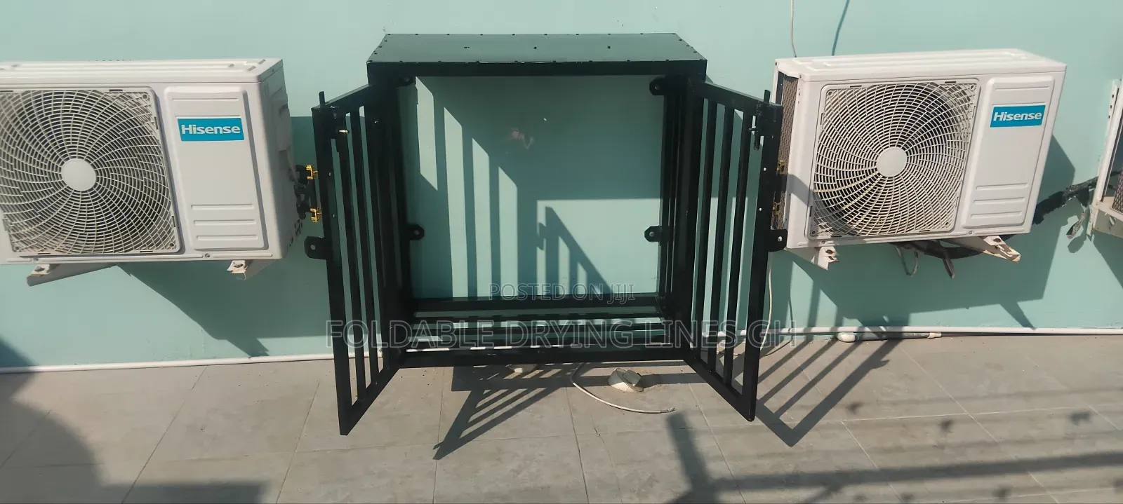 Double Gas Cylinder Cage