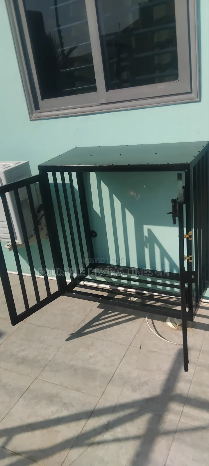 Double Gas Cylinder Cage