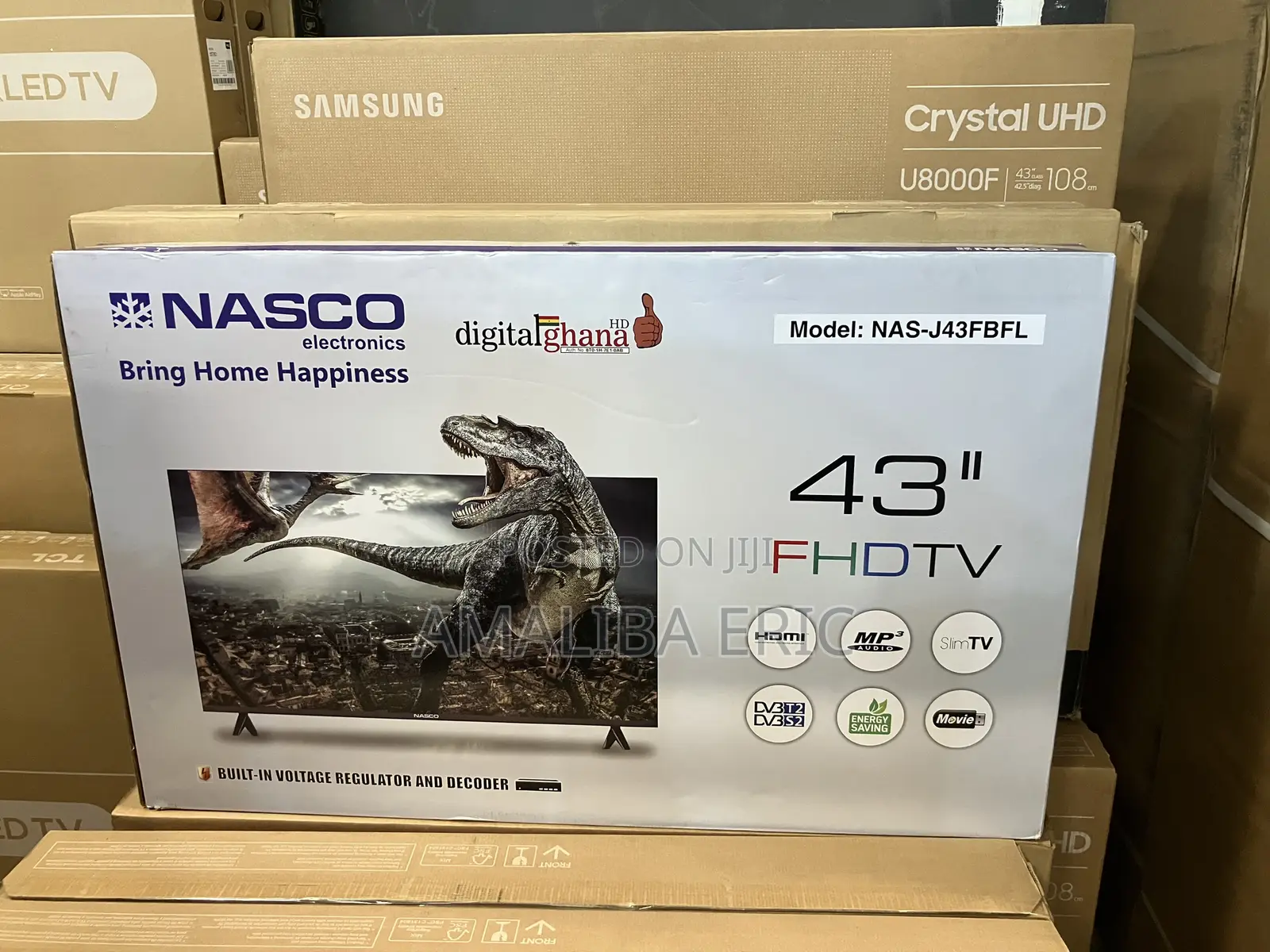 Nasco 43inch Digital Satellite TV With Inbuilt Decoder