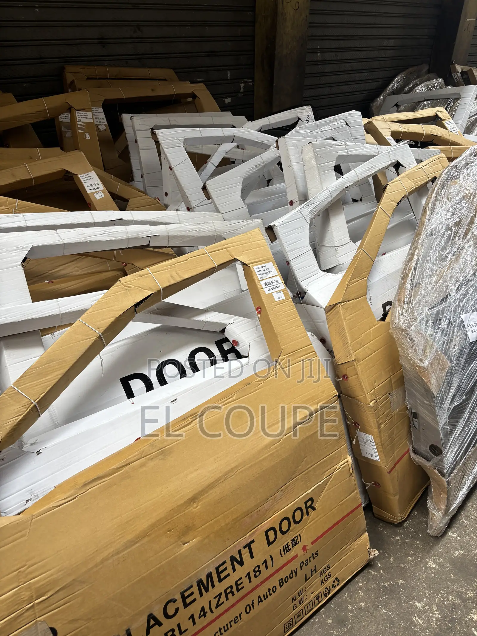 Highlander,Rav4,Corolla,Hrv,Civic,Accord,Crv Brand New and Used Doors