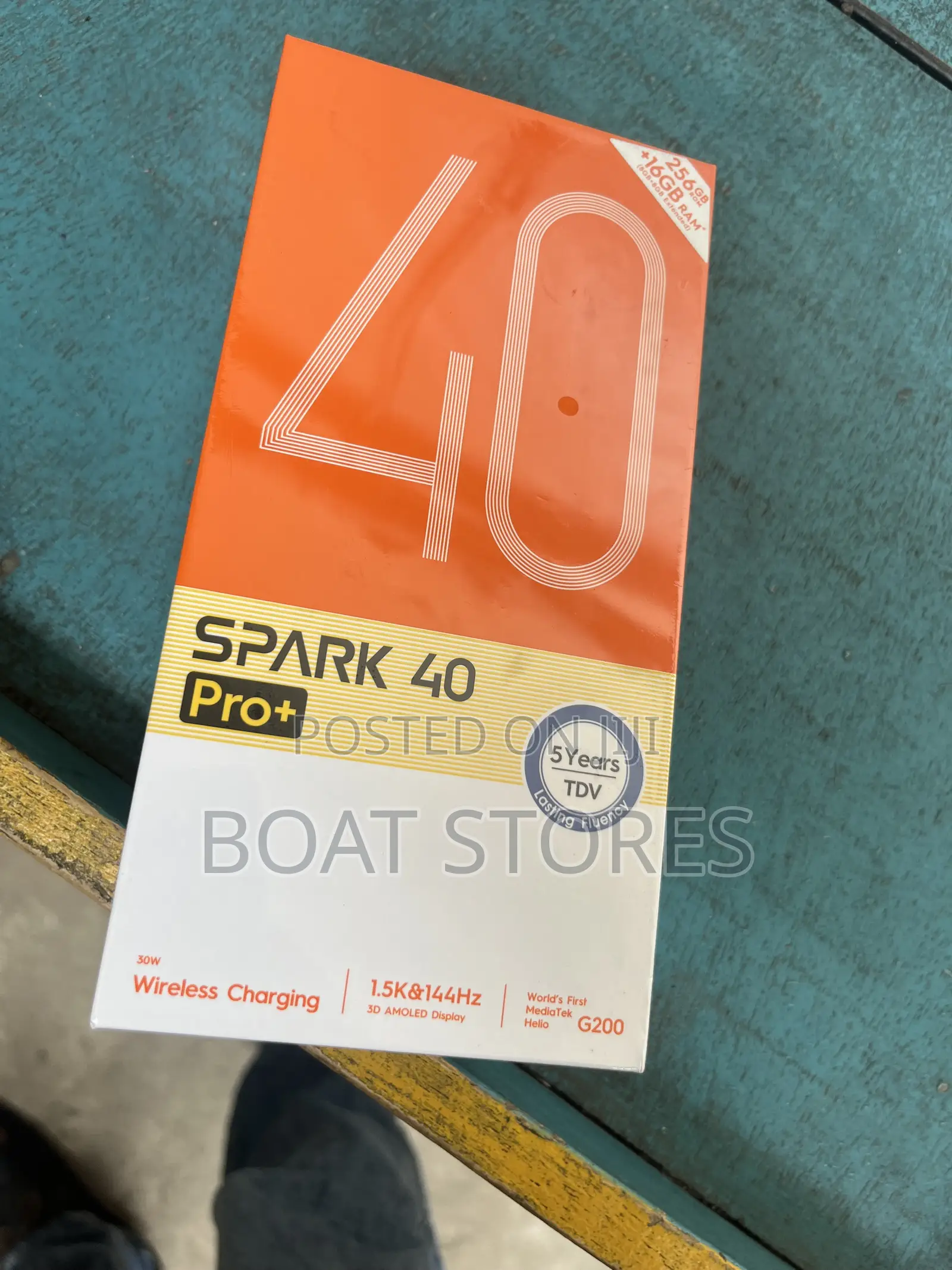 New Tecno Spark 40 Pro+ 256 GB