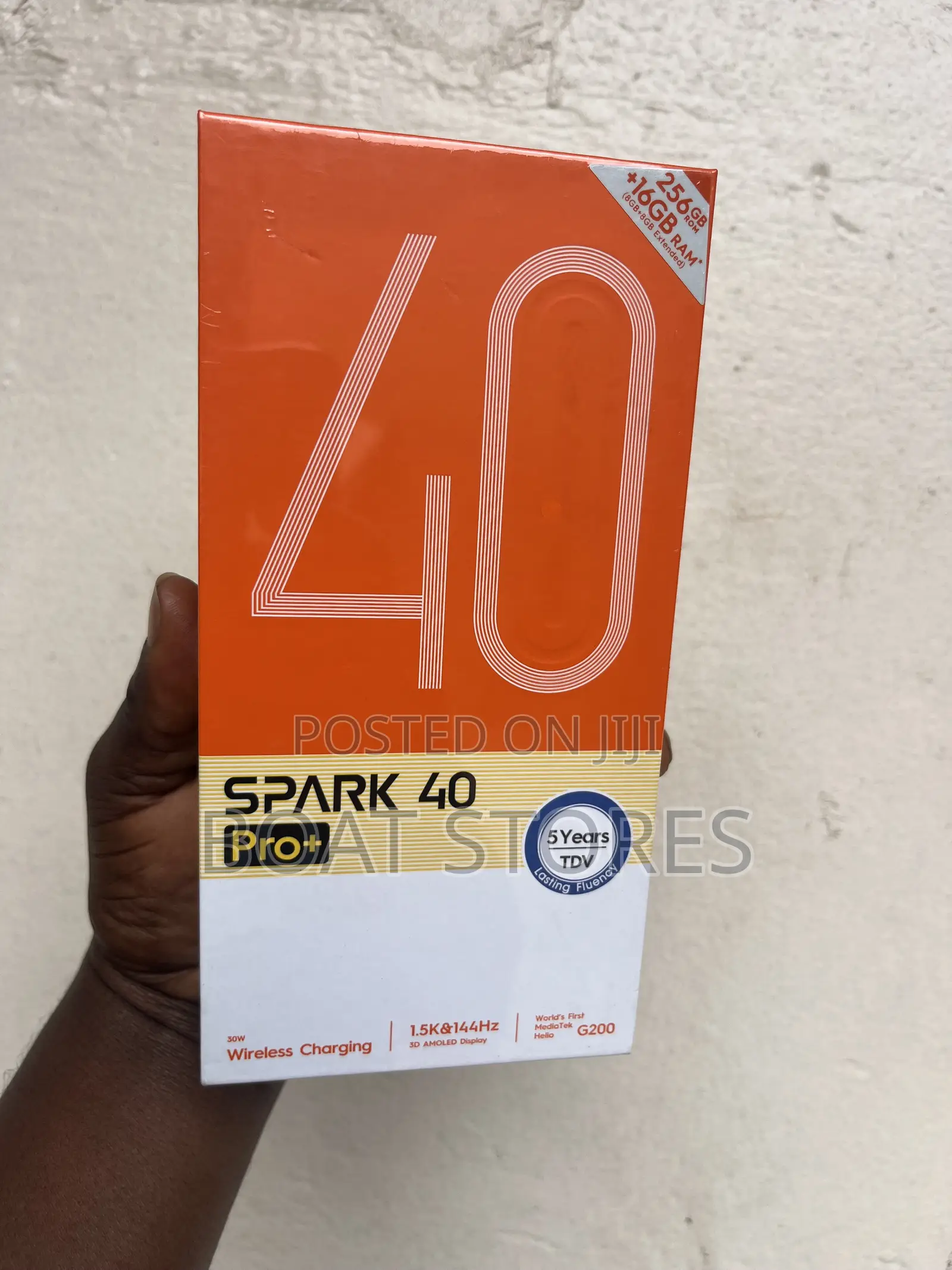 New Tecno Spark 40 Pro+ 256 GB
