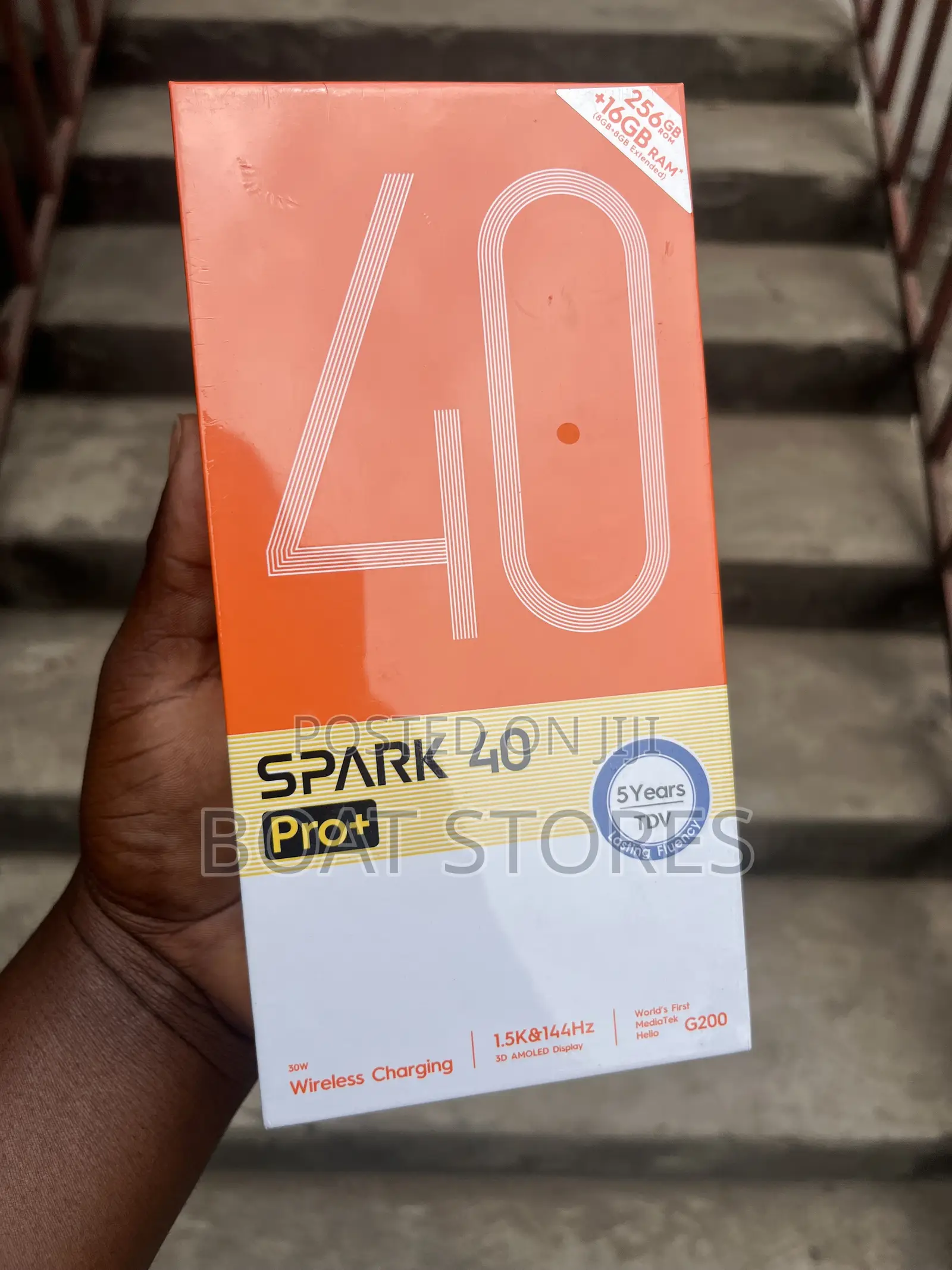 New Tecno Spark 40 Pro+ 256 GB
