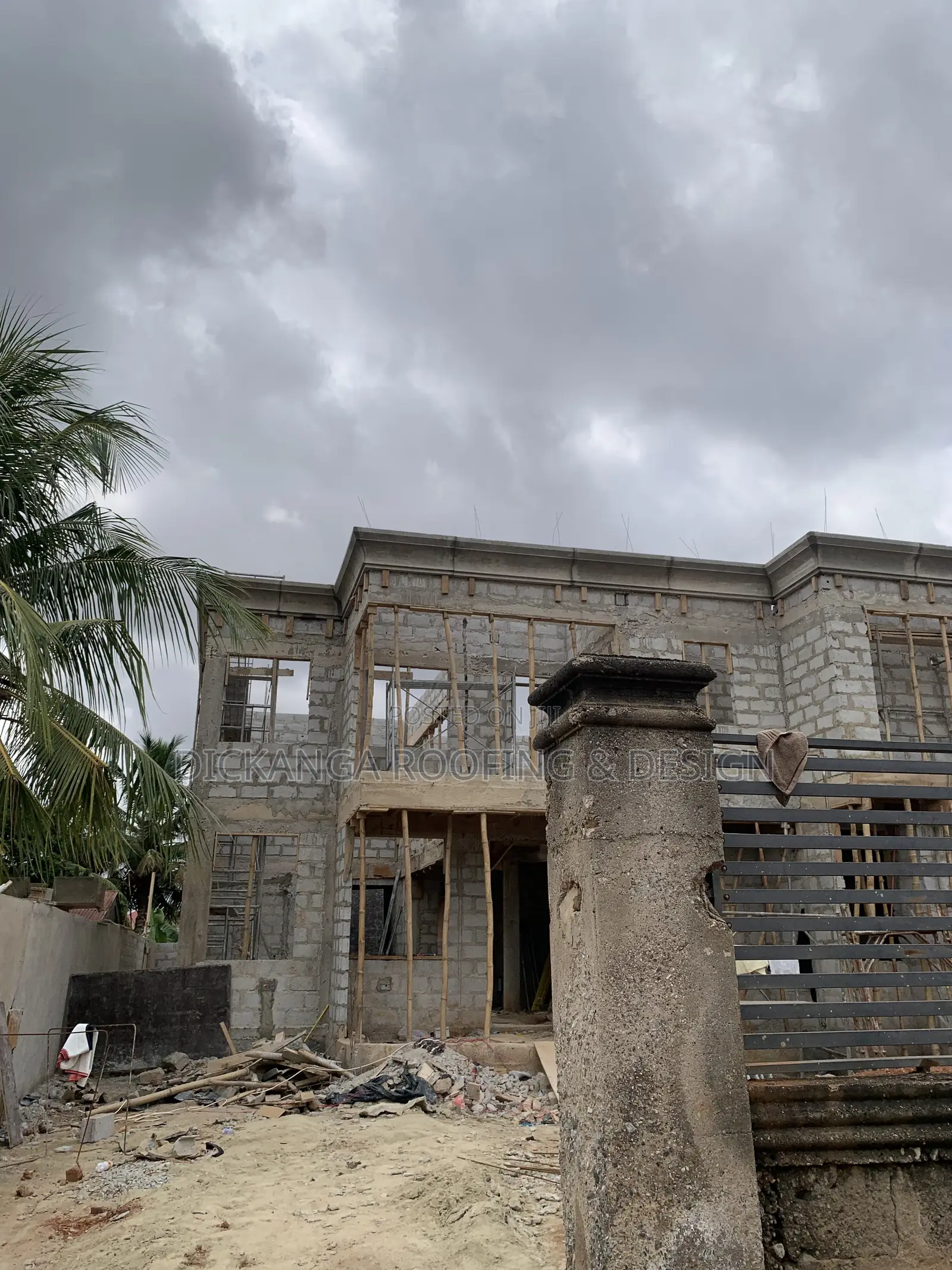 Call Me for Your House Parapet Designs, Is Done Before Roofing.