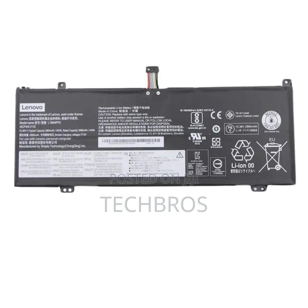 L18C4PF0 L18M4PF0 Battery for Lenovo ThinkBook 13s-Iwl