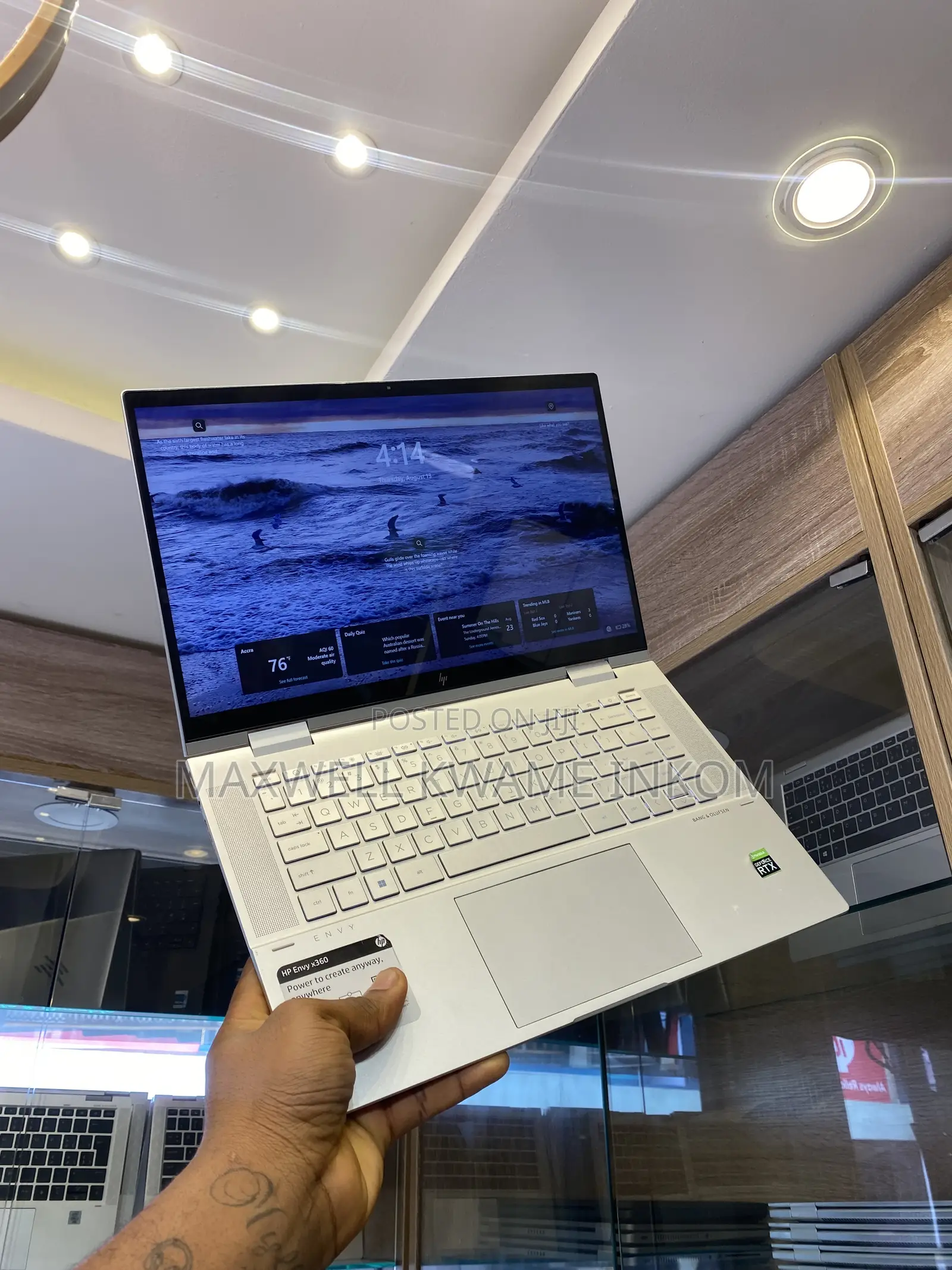 Laptop HP Envy x360 16GB Intel Core i7 SSD 512GB